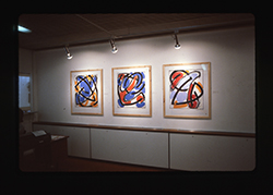 Installation Seven Artists, Newcastle Polytechnic 1982